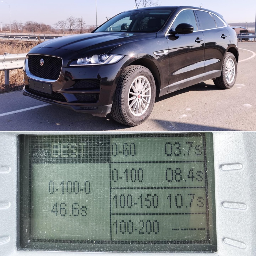 Jaguar F-pace с дизельным двигателем 2000сс 180л.с