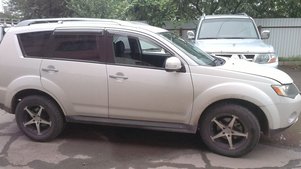 MMC Outlander 2400 — 3000cc — Три машины — чип-тюнинг, EURO2